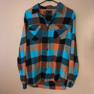 Vans off the wall oversized flannel